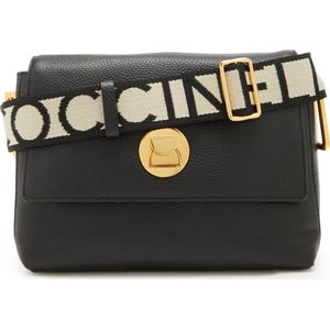 Coccinelle Kleine Crossbodytas / Schoudertas Dames - Leer - Liya Signature - Zwart