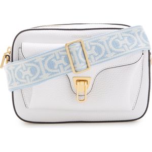 Coccinelle Beat Soft Witte Leren Crossbody Tas E1NOF150201H13