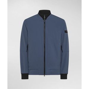 Peuterey - Sportief Windjack - Grijs Blauw - Stretch Polyester Canvas