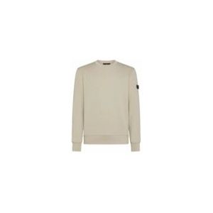 Peuterey, Heren, Sweatshirts & Hoodies, Beige, Maat: 2XL
