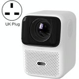 Wanbo T4 Max 1080P Autofocus Intelligente spraakprojector Wifi Home HD Mini-projector (UK-stekker)