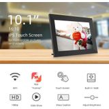 10 1 inch IPS-display WiFi Cloud-fotolijst  RK3126C Quad Core tot 1 5 GHz  1 GB + 16 GB  stekker: US-stekker