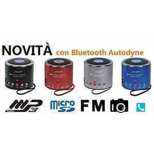 AntDau71 - Mini luidspreker WS-Q9 Bluetooth draagbare luidspreker universele audio-radio MP3-speler CW196