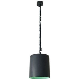 In-es.artdesign Bin Lavagna IN-ES050040N-T hanglamp, zwart/turquoise