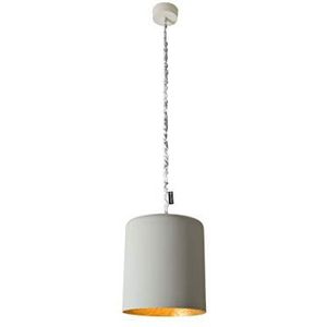 In-es.artdesign Bin Cemento IN-ES050040G hanglamp, grijs/goudkleurig