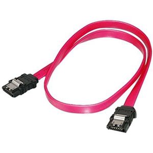 Nilox SATA - SATA, 1 m SATA-kabel, rood, SATA, 7-polig
