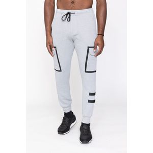 Zayne Milano - Jogger - Lichtgrijs - 95% Polyester, 5% Elastan