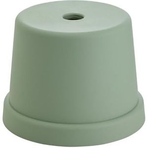 Zitkruk Eenvoudige thuiskruk Plastic salontafel Kruk Vrije tijd Kleine bank Antislip ronde kruk Veranderende schoenen Badstoel Schoenenwisselkrukje (Color : Green, Size : M)