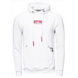 Rusty Neal - Heren Sweatshirt - Wit - Hoodie - Italianstyle
