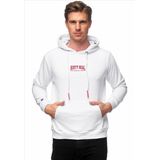 Rusty Neal - Heren Sweatshirt - Wit - Hoodie - Italianstyle