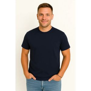 X-Name - T-shirt - Navy Donkerblauw - 95% Katoen 5% Elastaan