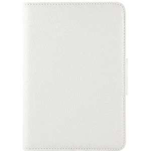 ZAORUN Toetsenbord Compatibel voor Galaxy Tab A 8.0 / T350 2 in 1 Afneembaar Bluetooth-toetsenbord Litchi textuur lederen hoes met houder (zwart) tablet PC toetsenbordaccessoires (kleur: wit)