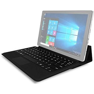 ZAORUN Toetsenbord Tablet PC Magnetisch Docking Toetsenbord Compatibel voor Jumper EZpad 7 (Zwart) Tablet PC Toetsenbord Accessoires (Kleur: Zwar
