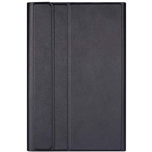 ZAORUN Toetsenbord DY510D Kleurrijke Verlichting Afneembaar Plastic Bluetooth Toetsenbord Beschermhoes Compatibel voor Samsung Galaxy Tab A 10.1 (2019) T510 / T511, met Houder (Zwart) Tablet PC Toetsenbord Acces
