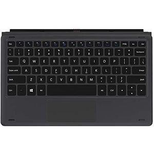 ZAORUN Toetsenbord Magnetisch Docking Tablet Toetsenbord Compatibel voor Ezpad GO M (WMC0529) (Zwart) Tablet PC Toetsenbord Accessoires (Kleur: Zwart)