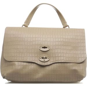 Zanellato, Beige Handtas Ss 24 Beige, Dames, Maat:ONE Size