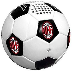 AC Milan Techmade vd-tm-speakfoot-mil luidspreker bluetooth voor voetbal, AC Milan, wit