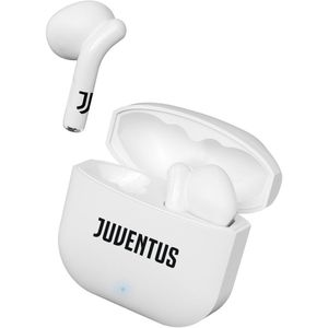 Techmade Auricolari Juventus Senza Filo Con Box Di Ricarica (Tm-Xm201-Juv) (Draadloze), Koptelefoon, Wit