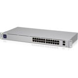 USW-24 - Layer 2-Switch - 24 Gigabit-Ethernet-Poorten - 2 SFP-Poorten