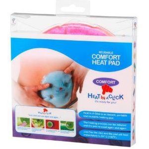 Muscle Hot and Cold Therapy Gel pad (Comfort Heat Pad) van Heat in a Click - Draagbaar, Herbruikbaar, Magische instant warmte (verpakking en kleuren kunnen variëren)