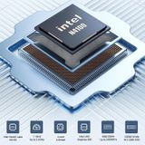 GMK KB8 Windows 11 Home Mini-pc  6 GB + 128 GB  Intel Gemini Lake N4100 Quad Core  ondersteuning voor WiFi en BT (UK-stekker)