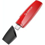 ORICO USB Solid State Flash Drive  Lezen: 520 MB/s  Schrijven: 450 MB/s  Geheugen: 128 GB  Poort: Type-C (Rood)