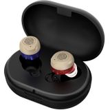 GM-902 Wireless Magnetic Charging Bluetooth Hearing Aids Elderly Sound Amplifier(Red Blue+Black)
