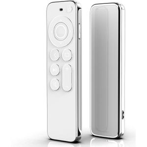TPU Protective Case For Apple TV 4K 4th Siri Remote Control(White)