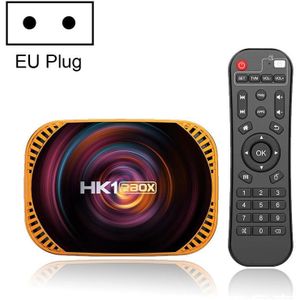 Mecool HK1RBox X4 4K TV Box  Android 11 Amlogic S905X4 CPU met RC 4GB+64 GB (EU -plug)