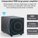 D90 Home Theater Audio Echo Wall Soundbar Subwoofer Bluetooth Audio (Bruin)