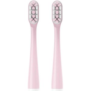 2 STUKS Achor Gratis Tufting Elektrische Tandenborstelkop voor Usmile (Roze)