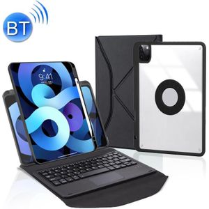 Z11B-A Pensleuf Touchpad Bluetooth-toetsenbord lederen tablethoes voor iPad Pro 11 2021/2020/2018