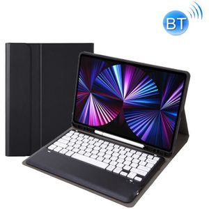 C12B Detachable Pen Slot Bluetooth Toetsenbord Lederen Tablet Case voor iPad Pro 12 9 inch 2021/2020/2018