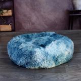 Pluche Pet Bed Diepe Slaap Pet Pad  Specificatie: 60cm (Donkerblauw)