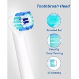 2 STUKS Voor Oral-B Volledig assortiment elektrische tandenborstelvervangingskoppen (professioneel helderwit)