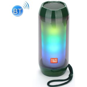 T&G TG643 Draagbare LED-licht Waterdichte subwoofer Draadloze Bluetooth-luidspreker