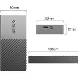 ORICO 40 Gbps USB4.0 Type-C M.2 NVMe SSD-behuizing