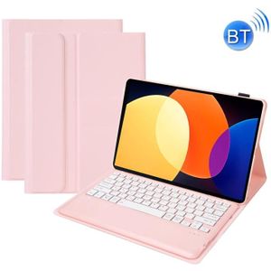 A0N4 Afneembare Schapenpatroon TPU Bluetooth Toetsenbord Tablet Lederen Case voor Xiaomi Pad 5 Pro 12.4