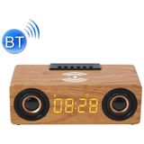 K1 multifunctionele desktop houten Bluetooth-luidspreker Draadloze luidspreker