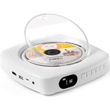 Kecag KC-609 Wall Mounted Home DVD Player Bluetooth CD Player  Specification:DVD/CD+Connectable TV + Charging Version(White)