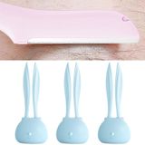 3PCS Beginner Cute Rabbit Mini Safety Wenkbrauwslijper (Bingyue Blue)
