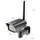 Zonne-sensor LED-wandlamp Simulatie Surveillance Camera Glans Anti-Thief Street Lamp  Stijl: 35Led