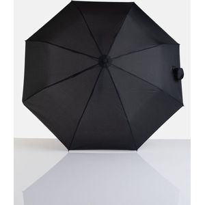 Lasessor- Paraplu – Zwart – 24cm - ECO – Vriendelijke – Manuele – Reis - Stormparaplu - Milieuvriendelijk