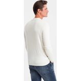 Ombre - Heren Sweater - Half Turtleneck - Creme Color - Italianstyle