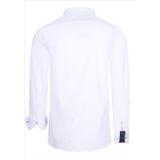 Rusty Neal - Rustyneal - Herenoverhemd - Grijs - Harde Kraag - Katoen