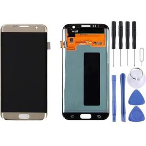 Mobiele telefoonschermvervanging Origineel LCD -display + aanraakpaneel voor Galaxy S7 Edge / G9350 / G935F / G935A / G935V telefoon accessoires