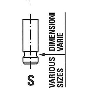 Nissan - Inlaatklep - Chroom Siliciumstaal - 106,3 mm - Garantie 2 jaar