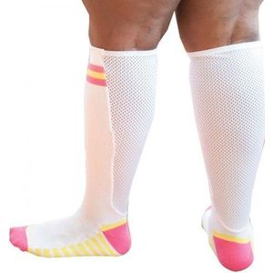 Xpandasox - Sportsokken - Zwart - Latex-vrij - Ademend Mesh Panel