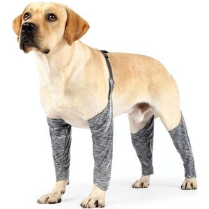 Hond Outdoor Viervoeter huisdier Waterdicht & Vuilbestendig sling beenhoes  maat: XXL(grijs)