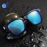 F002 Binaural Mini Smart Call Waterproof Bluetooth-bril oortelefoon (Blauw)